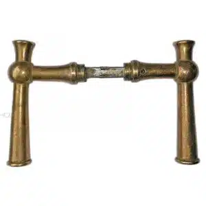 Türdrücker antik Kugel Biedermeier alt 15mm 9er Vk
